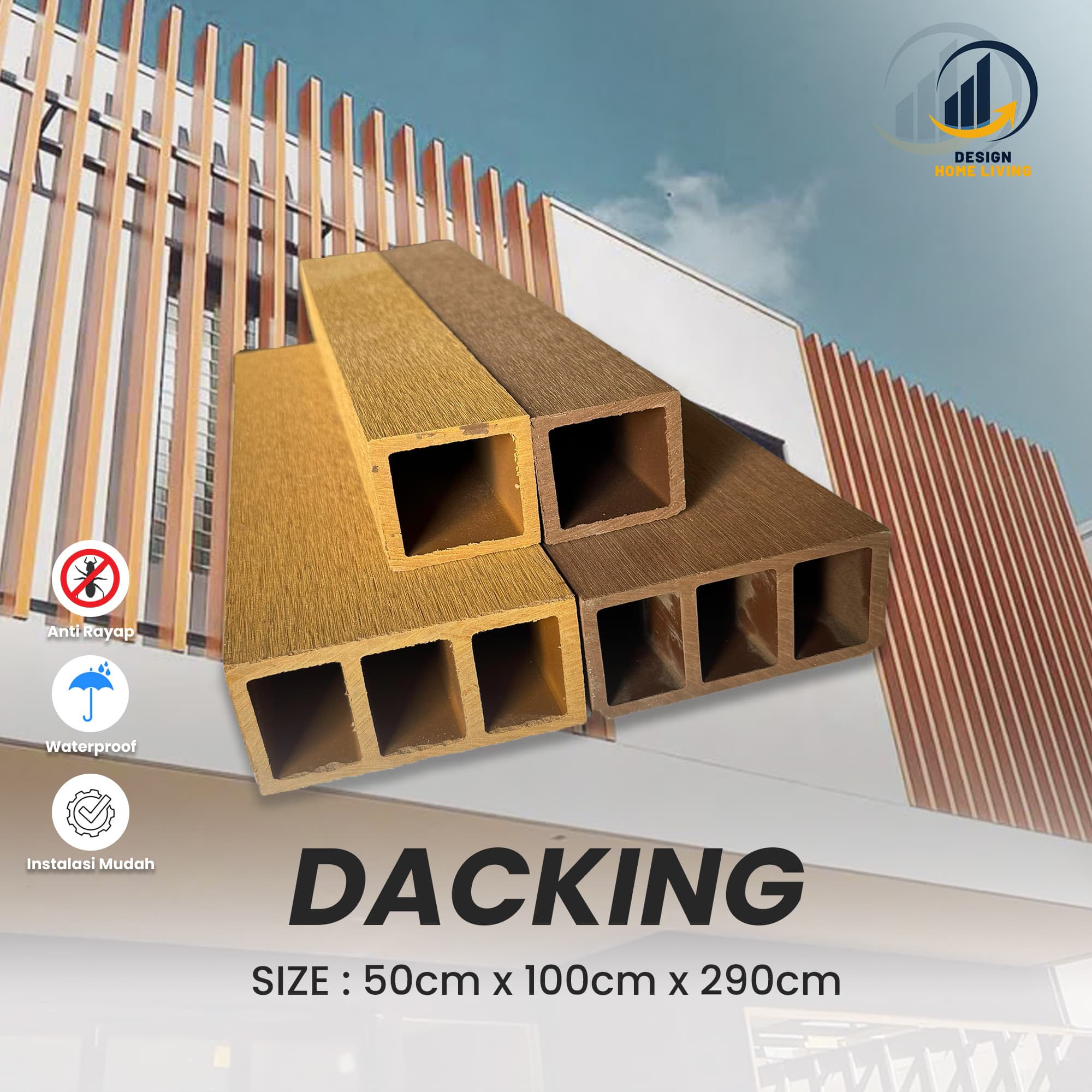 Hollo Outdoor - Material Eksterior Berkualitas di Tangerang